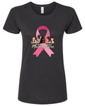 Lady's Short Sleeve Black T-Shirt