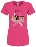 Lady's Short Sleeve Pink T-Shirt